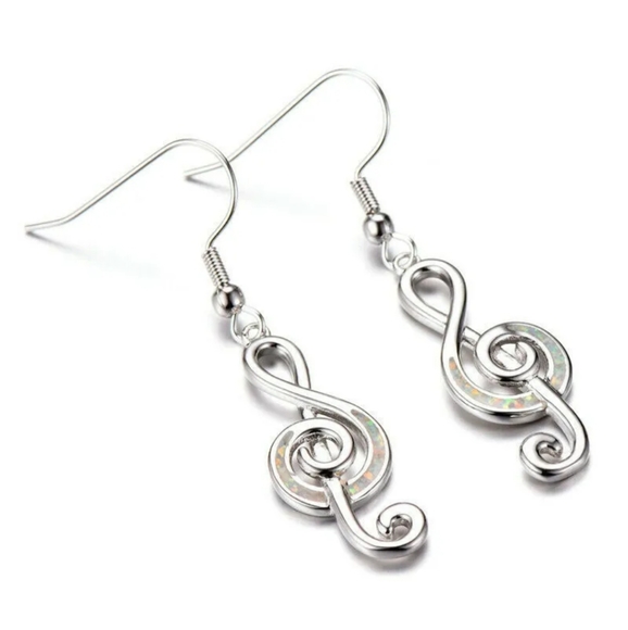 🎼 Musical Notes Earrings 🎶 - Picture 2 of 4